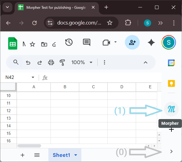 Как открыть боковую панель
